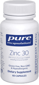 Pure Encapsulations Zinc 30