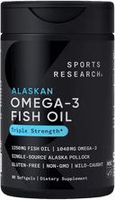 Sports Research Triple Strength Omega-3 Fish Oil 1250 mg