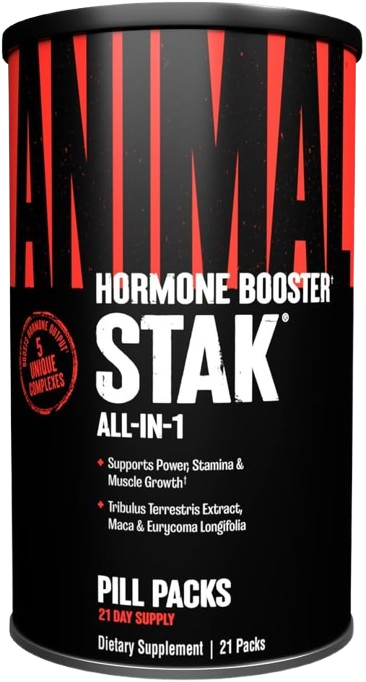 Universal Nutrition Animal Stak (Hormone Booster, All-in-1 Pill Packs)